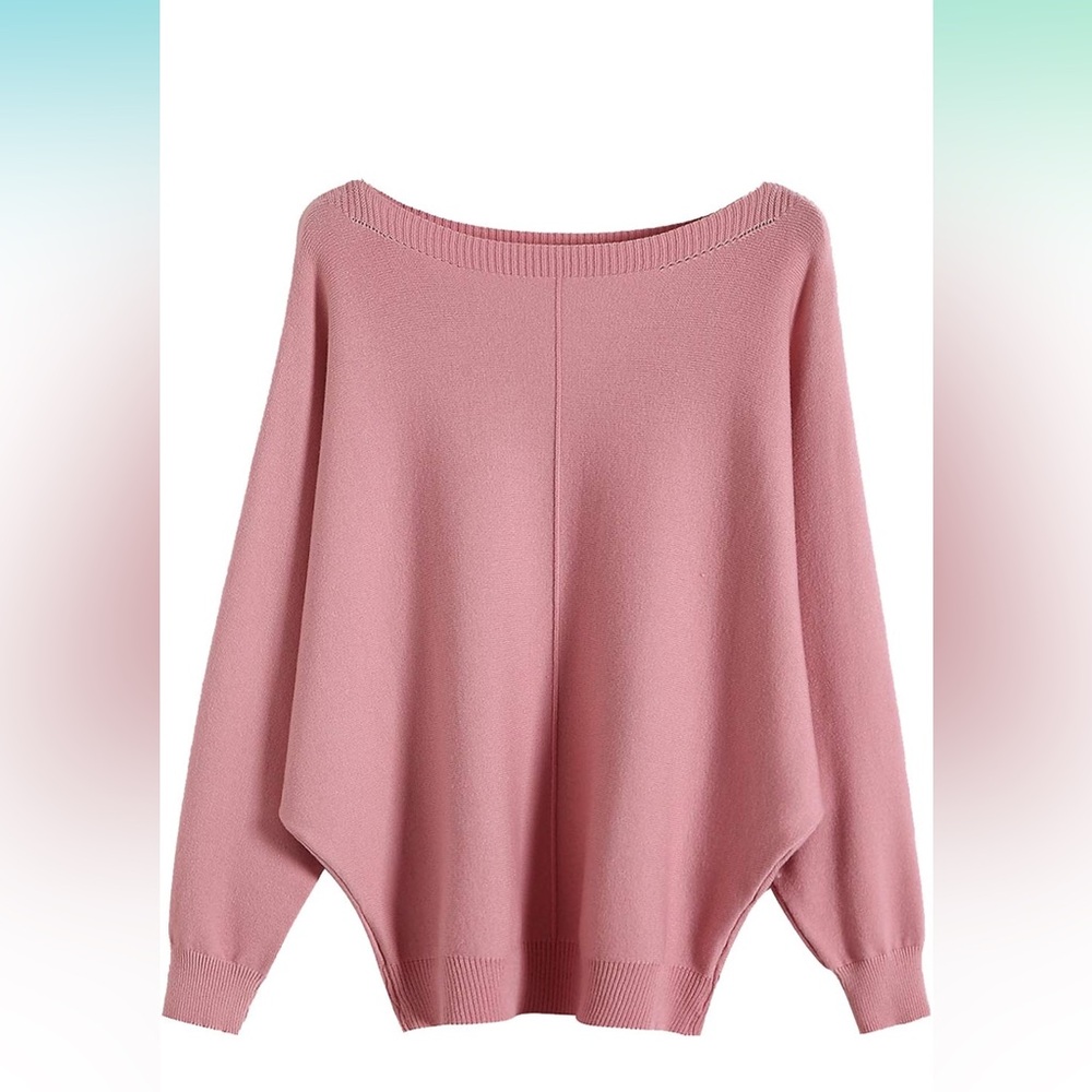 NWOT OS Super Soft Dolman Sweater